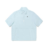 UNI MONO CHERRY HALF ZIP UP ANORAK - ICE
