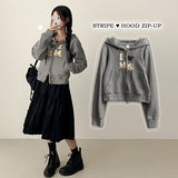 I love heart Dangara hoodie zip-up