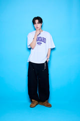 オクトパスフットボールTシャツ（パープル）