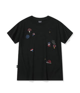 26SS★ マッシュルームステッチクロップ半袖Tシャツ