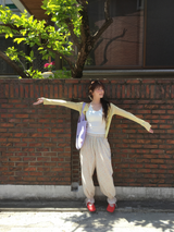 YWD PINCA FLOWER PANTS (2color)