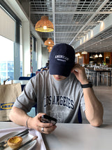 Look ラファークイックドリーcLAグラフィックレタリングオーバーサイズショートスリーブTシャツ