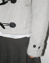 (WOOL) ブークレダッフルショートコート