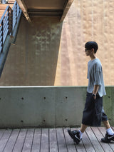  Avin Crop Waffle Short Sleeve T-Shirt 4C