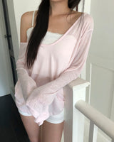 カジュール シアー ロングスリーブ Tシャツ