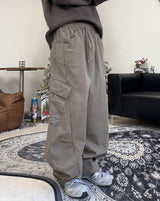 Hedy Curved Cargo Cotton Pants
