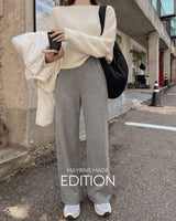 【MADE】Banding Knit Pants