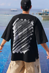 POS OVER FIT HALF TEE