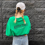 【日本限定】KIRSH X TOKYO ハンドロゴTシャツ【グリーン】