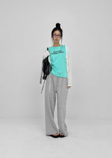 [MADE] Pompo Cooling Wide Elastic Waist Pants (Set Available)