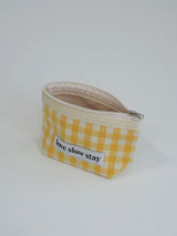 lss basic pouch (S size) _check yellow
