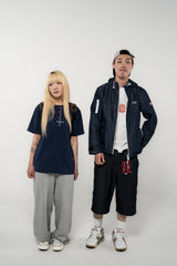  AUTHENTIC DENIM WINDBREAKER (INDIGO)