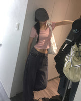 チュートハートパンチング半袖Tシャツ