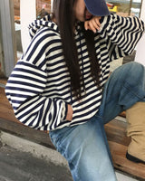Fiction Stripe Hoodie