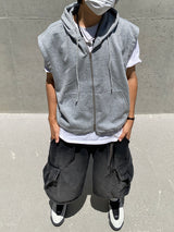 Hade Two Way Hooded Vest 2C