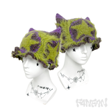 Handmade Star Granny Square Cat Hat
