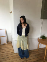 Cat Brush Backed Denim (1color)