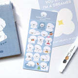 【1+1 SET】 Puppy Sticker