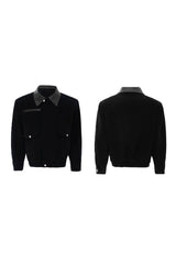 Colorblock Utility Pocket Zip Jacket