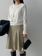 Pillow Leather Mini Tote Bag