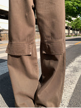 ポイントバッククリップワイドパンツ (3C)