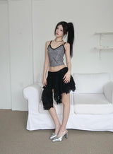 Bohemian lace skirt