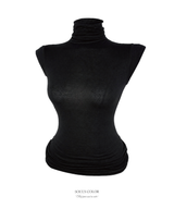 Elin Tencel Turtleneck Top (3color)