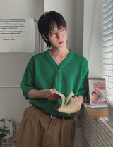 Kinto Summer Openwork Half Cardigan