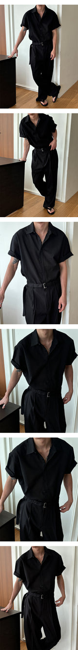 [SET UP가능] Summer belt slacks(4color)