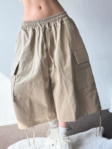 シーリーシャーリングロープカーゴバミューダパンツ 3カラー
