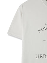 スリムレトロスクリプト半袖Tシャツ (3color) (No.963)