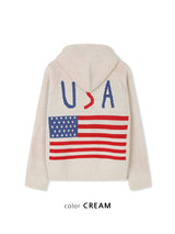 No.1568 USA fh ニットジップアップ (3color)
