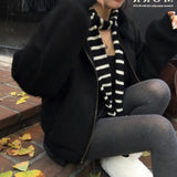 [BELLIDE MADE] Mock, suede blouson mouton jacket