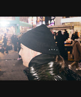 F****D SIGN BEANIE BASIC -BLACK-