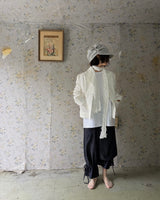 Back Hole Cotton Tee