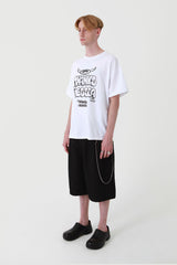 アーカイブバブルフォントTシャツ-WHITE