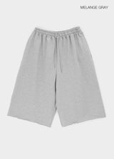 [B-BASIC] ミッドスウェットカットアウトバミューダパンツ