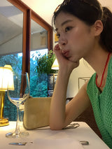 [MADE] KISSES TWO-WAY KNIT SLEEVELESS