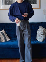 ASCLO TR Two Tuck Wide Slacks (3color)