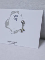 pleat star piercing