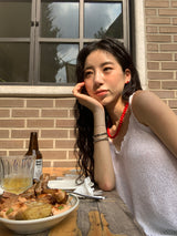 [MADE] RODYL FRILL KNIT SLEEVELESS