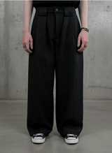 スラックスオンタイムストライプアウトサイドワークアワー | Celana Panjang | Unisex
