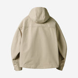 3 Layer Hard Shell Short-Jacket - BEIGE
