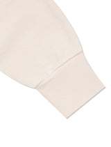 UNISEX Rose Embossed ブラウス レギュラーフィット スウェットシャツ クリーム (FCF1TS328M)