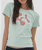 FY CLOUD TEE (MINT) F26QB052