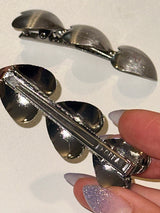 Metal heart hair pin (1pcs)
