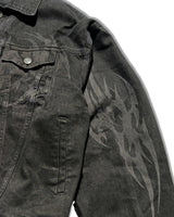 Dirty Black Jacket Jean