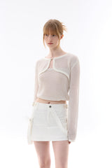 KORI TUBE TOP BOLERO SET / IVORY