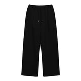 R DOT WING MINI ONE TUCK WIDE SWEAT PANTS (2color)