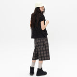 Heart Logo Mix Tee - Black